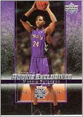 NBA 2003 / 04 Upper Deck Rookie Exclusives - No 55 - Peterson