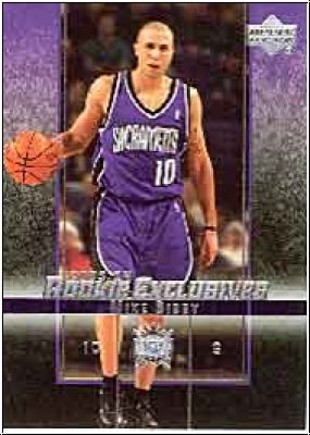 NBA 2003 / 04 Upper Deck Rookie Exclusives - No 54 - Bibby