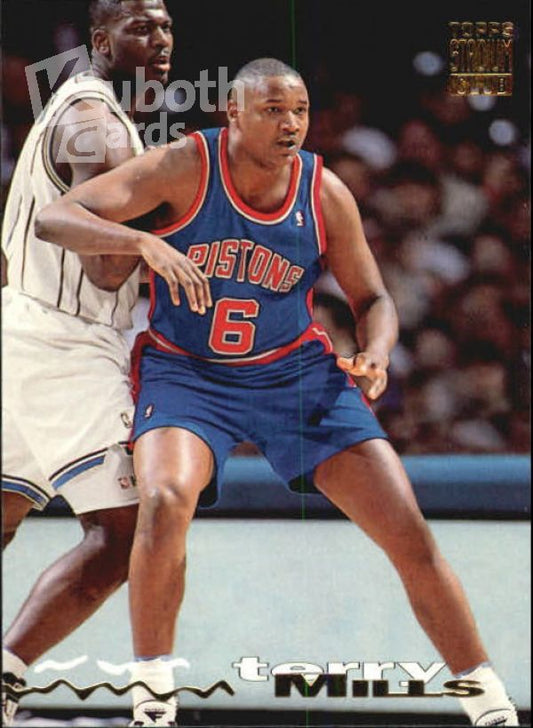 NBA 1993-94 Stadium Club - No. 232 - Terry Mills