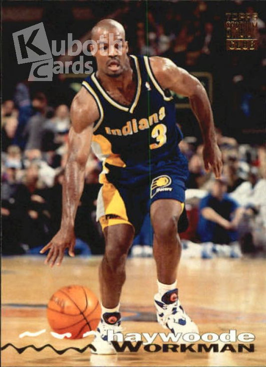 NBA 1993-94 Stadium Club - No. 236 - Jaywoode Workman