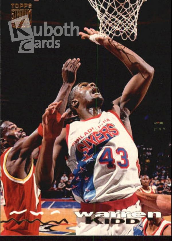 NBA 1993-94 Stadium Club - No 301 - Warren Kidd