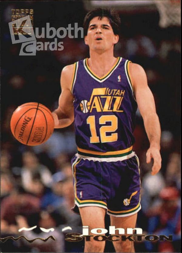 NBA 1993-94 Stadium Club - No 313 - John Stockton