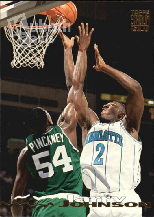 NBA 1993-94 Stadium Club - No 323 - Larry Johnson