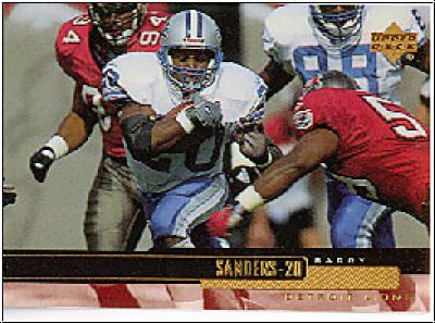 NFL 1999 Upper Deck - No 76 - Barry Sanders