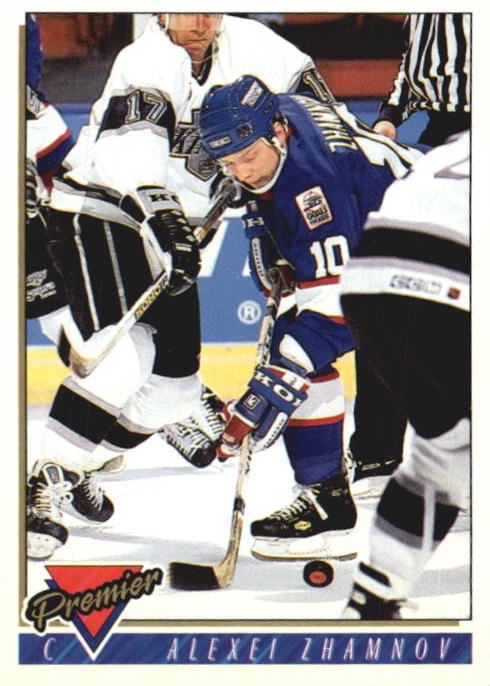 NHL 1993 / 94 Topps Premier - No 420 - Alexei Zhamnov