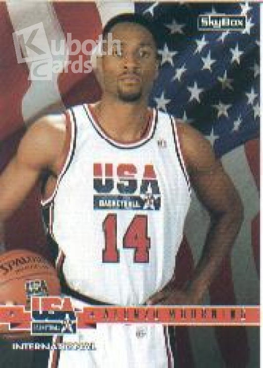 NBA 1994 SkyBox USA - No 1 - Alonzo Mourning