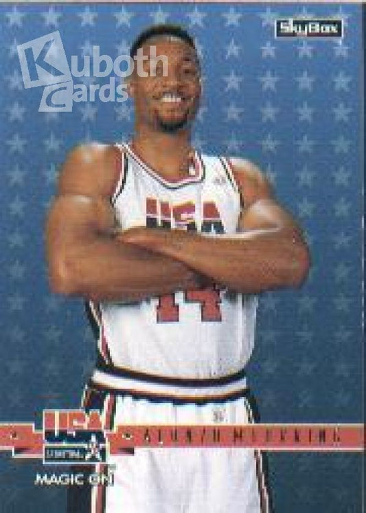 NBA 1994 SkyBox USA - No 6 - Alonzo Mourning