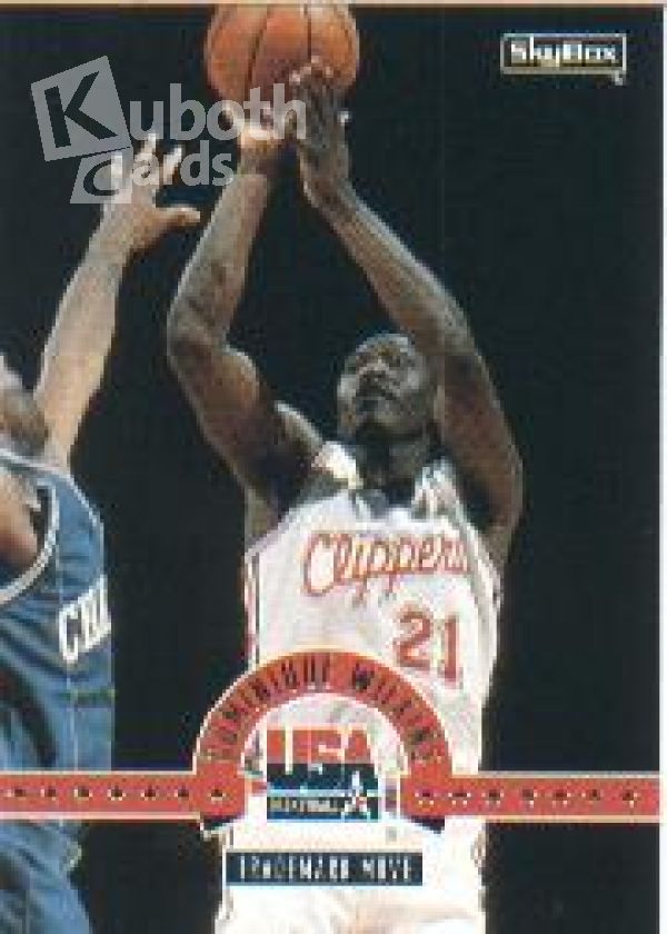 NBA 1994 SkyBox USA - No. 35 - Dominique Wilkins