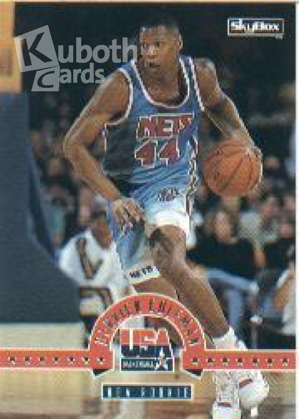 NBA 1994 SkyBox USA - No. 38 - Derrick Coleman