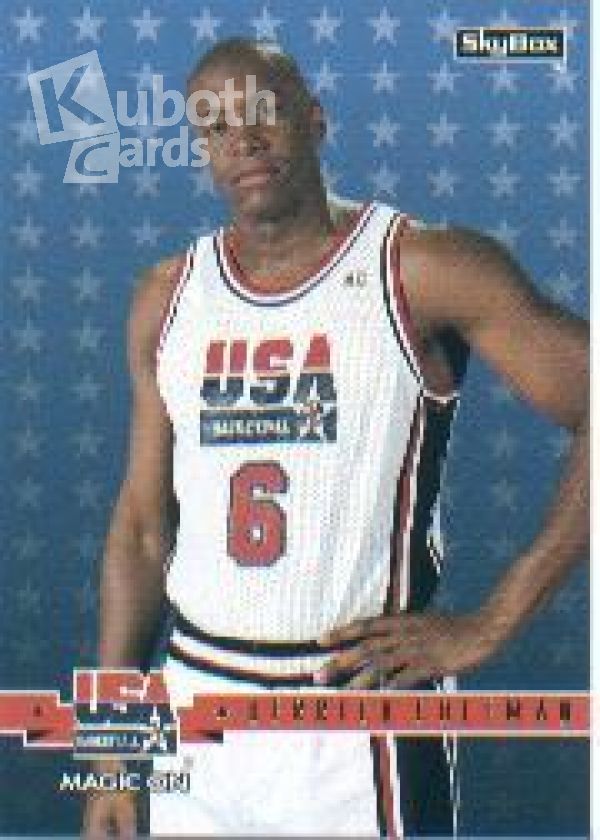 NBA 1994 SkyBox USA - No 42 - Derrick Coleman