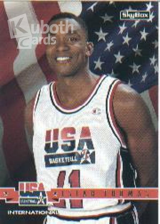 NBA 1994 SkyBox USA - No 43 - Isaiah Thomas