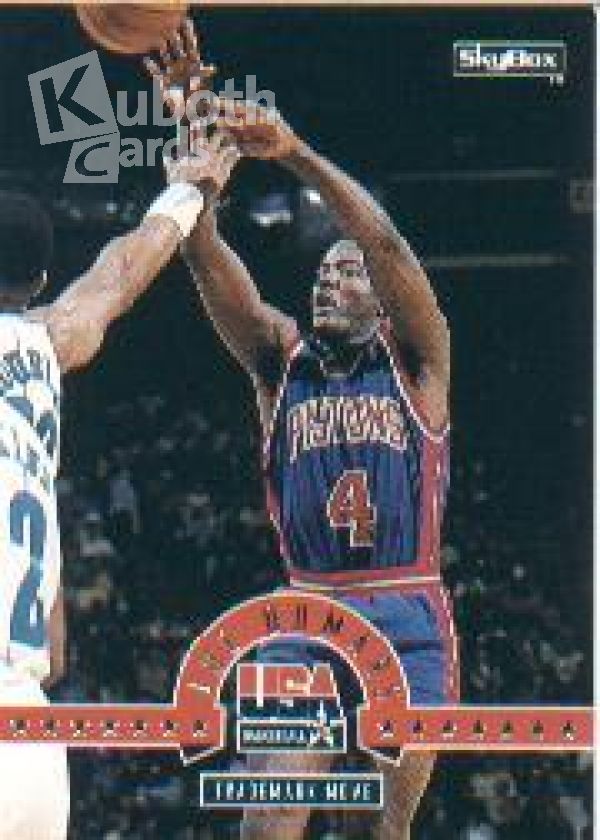 NBA 1994 SkyBox USA - No. 53 - Joe Dumars