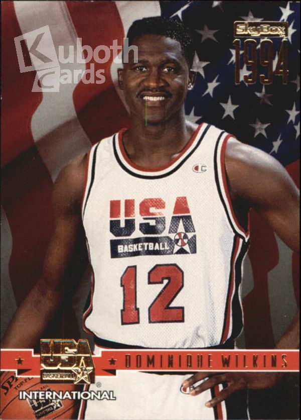 NBA 1994 SkyBox USA Gold - No. 31 - Dominique Wilkins