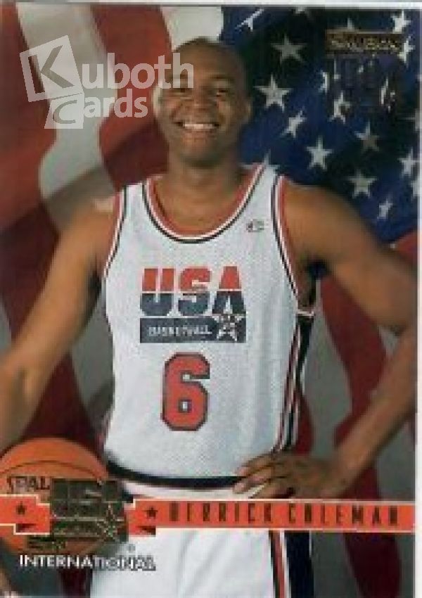 NBA 1994 SkyBox USA Gold - No. 37 - Derrick Coleman