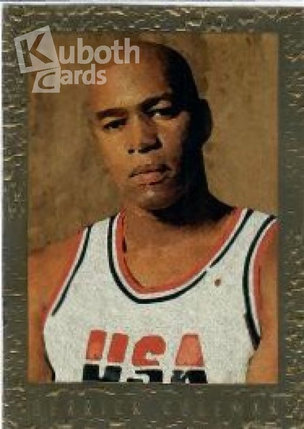 NBA 1994 SkyBox USA Portraits - No PT7 - Derrick Coleman