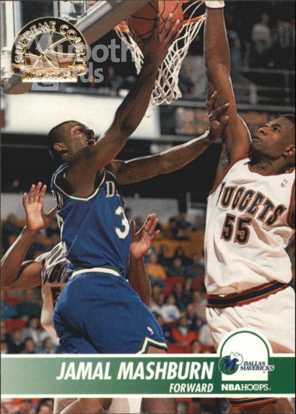 NBA 1994-95 Hoops Supreme Court - No SC12 - Jamal Mashburn