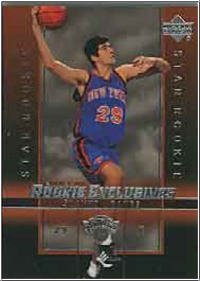 NBA 2003 / 04 Upper Deck Rookie Exclusives - No 30 - Vranes