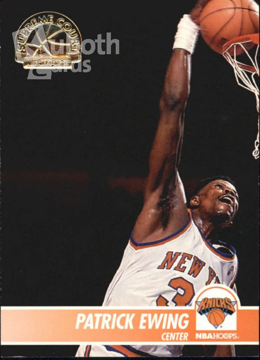 NBA 1994-95 Hoops Supreme Court - No SC30 - Patrick Aloysius Ewing