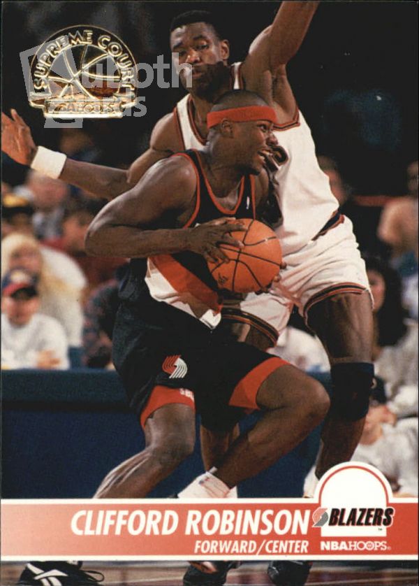 NBA 1994-95 Hoops Supreme Court - No SC40 - Clifford Ralph Robinson