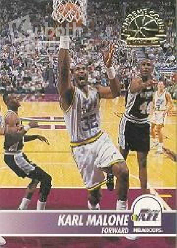 NBA 1994-95 Hoops Supreme Court - No SC48 - Karl Malone