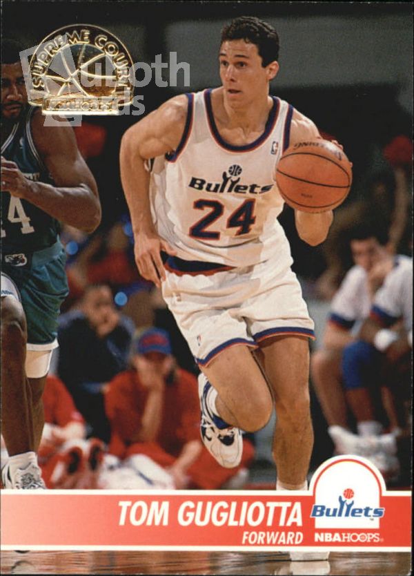 NBA 1994-95 Hoops Supreme Court - No SC50 - Thomas James Gugliotta