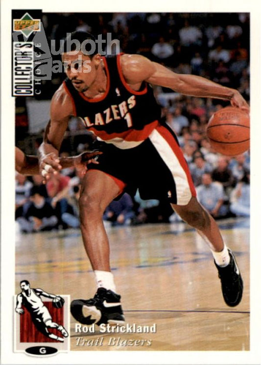 NBA 1994-95 Collector's Choice International German - No 151 - Rod Strickland