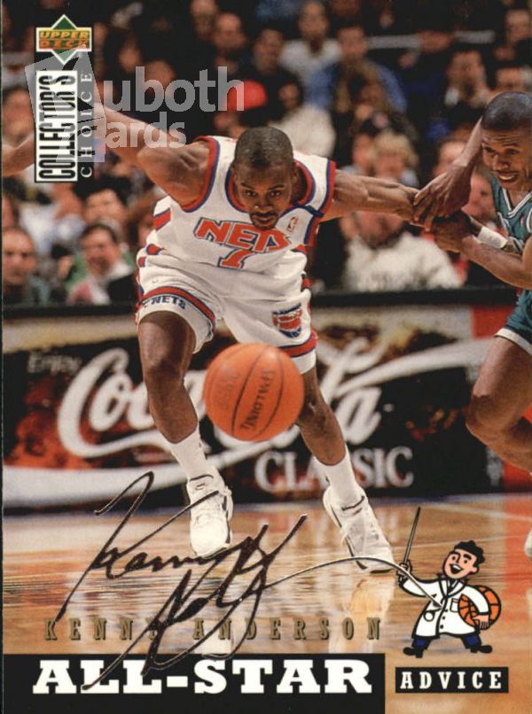 NBA 1994-95 Collector's Choie Silver Signature - No. 193 - Kenny Anderson