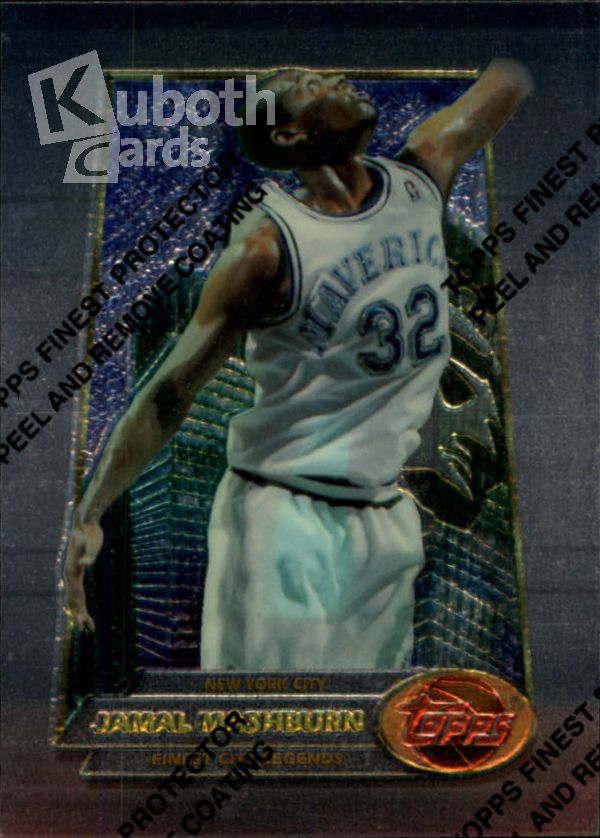 NBA 1994-95 Finest - No 4 - Jamal Mashburn