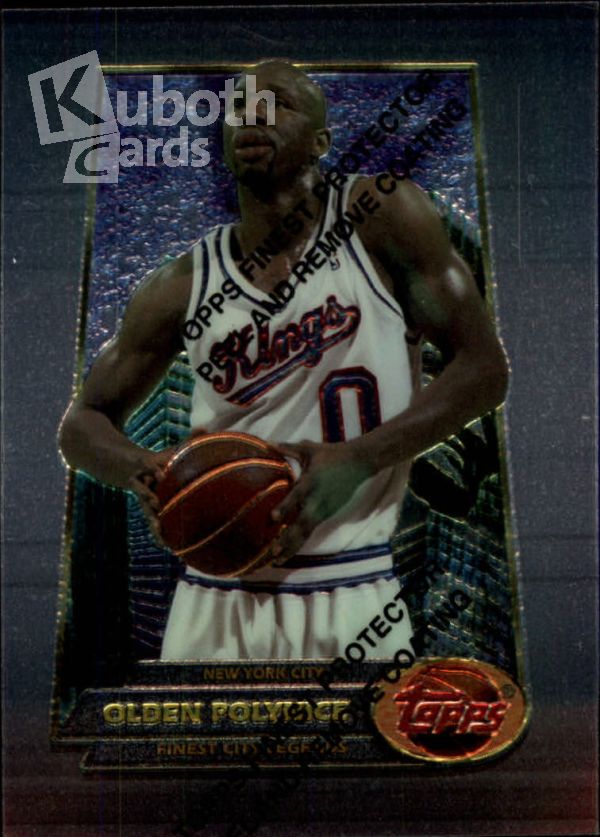 NBA 1994-95 Finest - No 10 - Olden Polynice