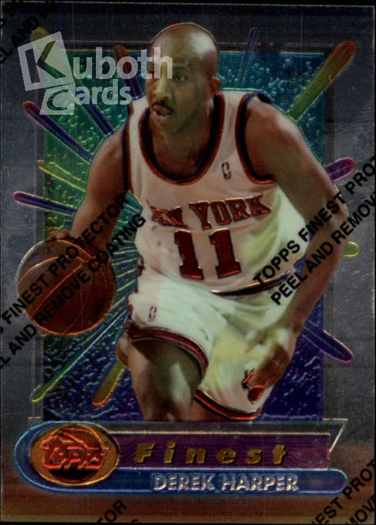 NBA 1994-95 Finest - No 11 - Derek Harper