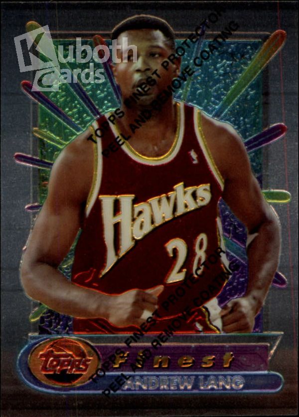 NBA 1994-95 Finest - No. 26 - Andrew Lang