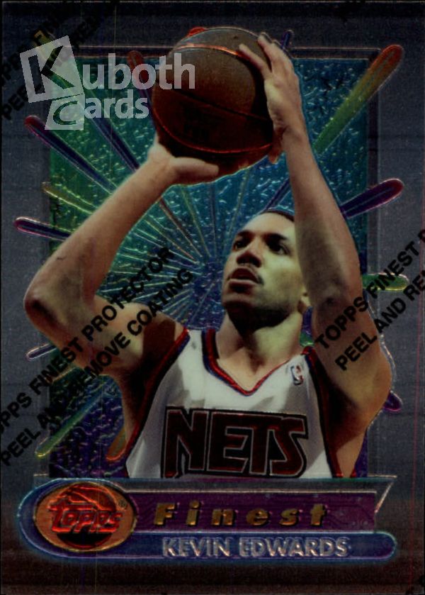 NBA 1994-95 Finest - No 28 - Kevin Edwards