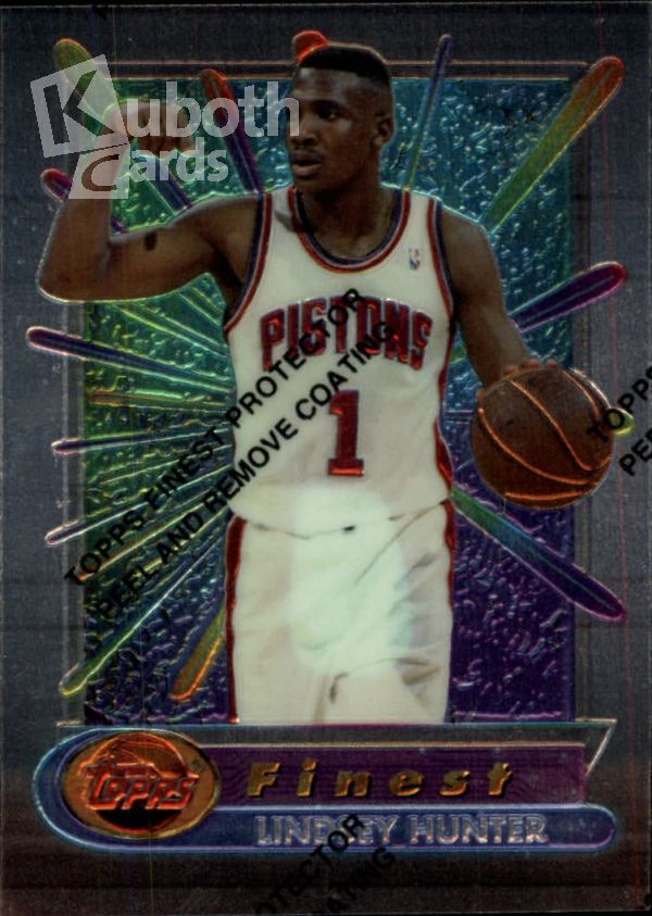 NBA 1994-95 Finest - No. 36 - Lindsey Hunter