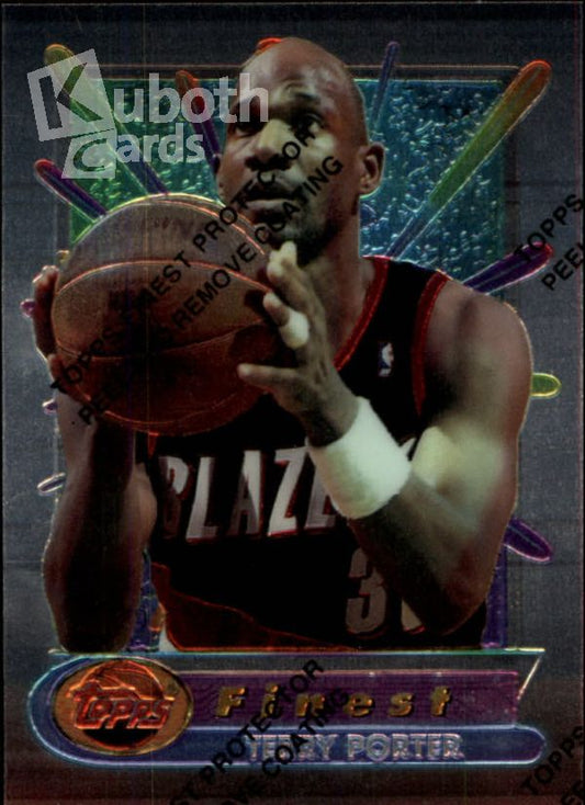 NBA 1994-95 Finest - No. 41 - Terry Porter