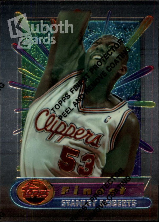 NBA 1994-95 Finest - No 44 - Stanley Roberts