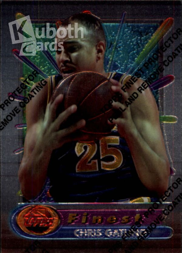 NBA 1994-95 Finest - No. 47 - Chris Gatling