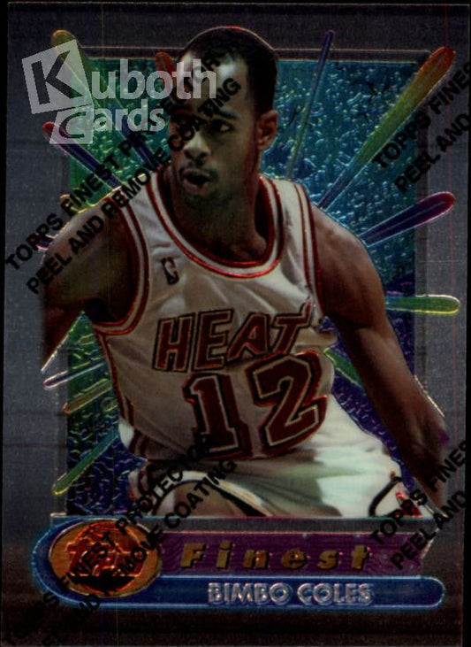 NBA 1994-95 Finest - No 49 - Bimbo Coles