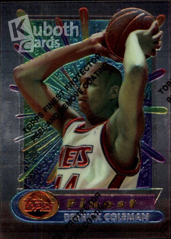 NBA 1994-95 Finest - No 50 - Derrick Coleman