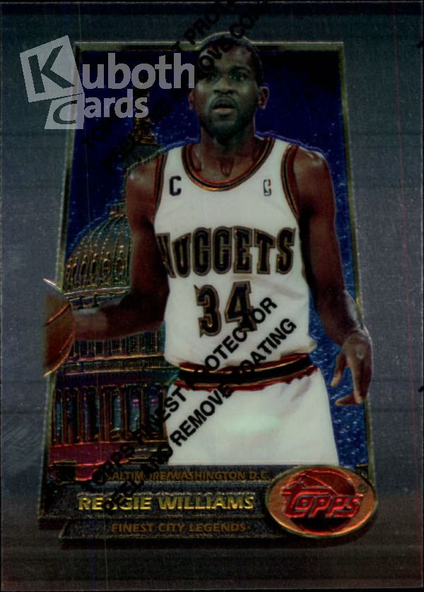 NBA 1994-95 Finest - No. 52 - Reggie Williams