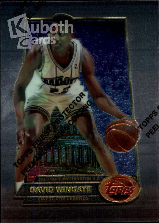 NBA 1994-95 Finest - No 53 - David Wingate