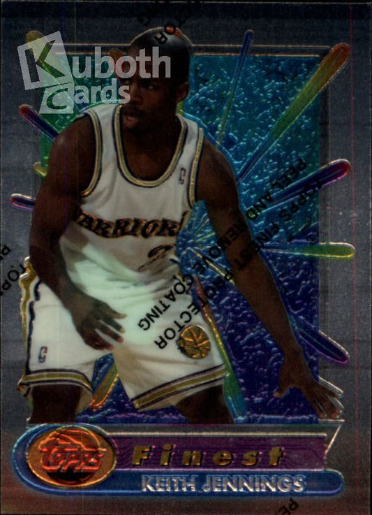 NBA 1994-95 Finest - No 56 - Keith Jennings