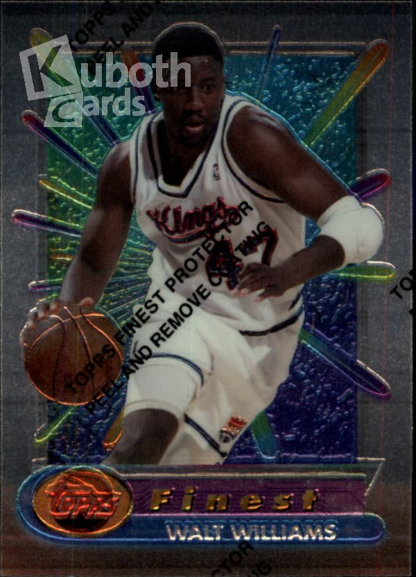 NBA 1994-95 Finest - No 62 - Walt Williams