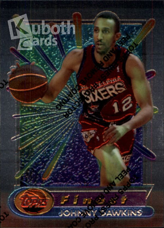 NBA 1994-95 Finest - No 65 - Johnny Dawkins