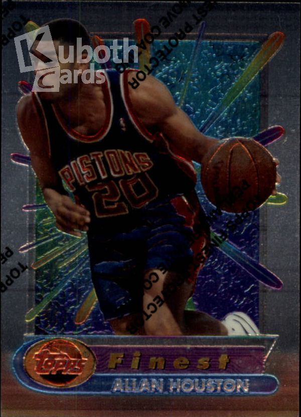 NBA 1994-95 Finest - No. 72 - Allan Houston