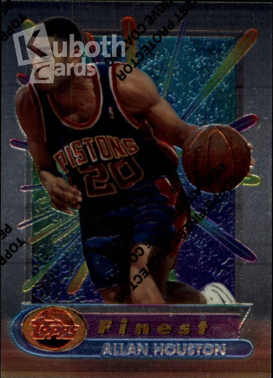 NBA 1994-95 Finest - No. 72 - Allan Houston