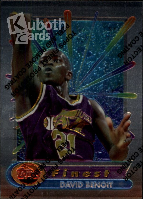 NBA 1994-95 Finest - No 85 - David Benoit