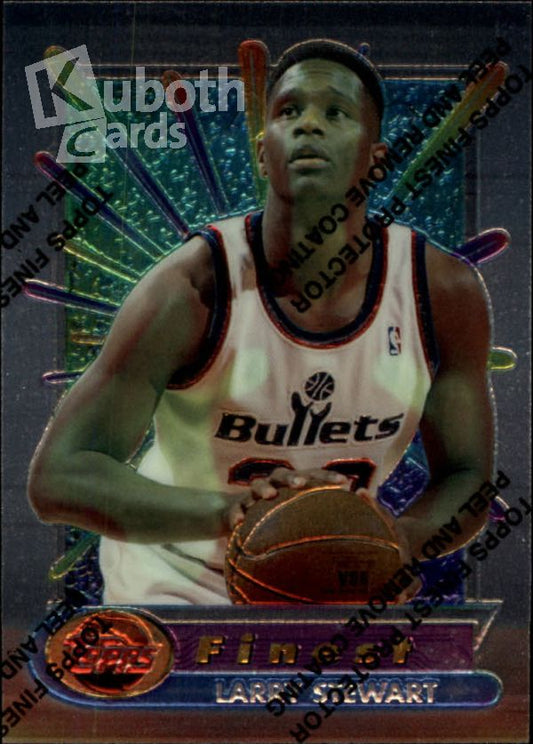 NBA 1994-95 Finest - No 86 - Larry Stewart