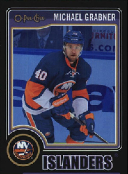 NHL 2014-15 O-Pee-Chee Black Rainbow - No 407 - Michael Grabner