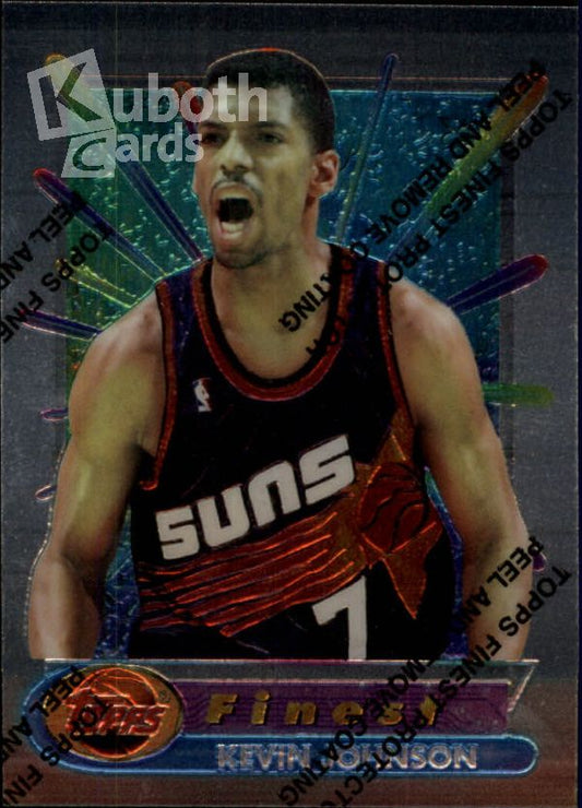 NBA 1994-95 Finest - No 91 - Kevin Johnson