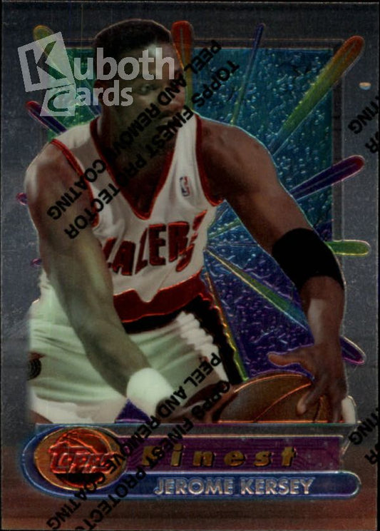 NBA 1994-95 Finest - No 93 - Jerome Kersey